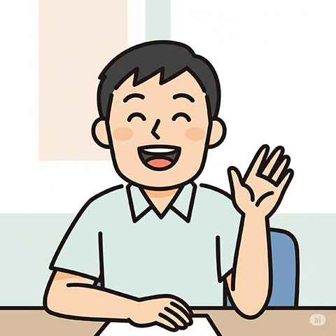 午前の作業開始：PC訓練または軽作業